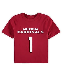 Preschool Girls and Boys Kyler Murray Cardinal Arizona Cardinals Mainliner Player Name and Number T-shirt