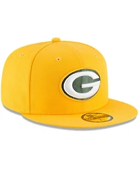 Men's New Era Gold Green Bay Packers Omaha 59Fifty Hat