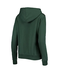 Women's Colosseum Green Miami Hurricanes Loud and Proud Pullover Hoodie