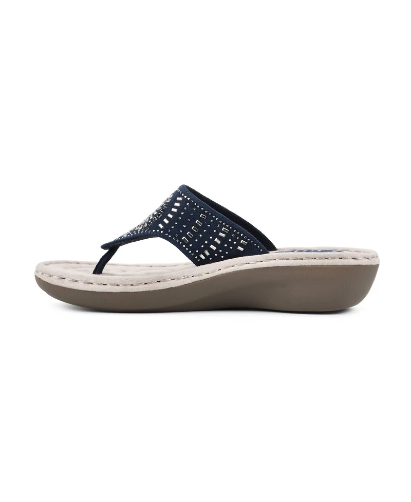 Cliffs by White Mountain Cienna Comfort Thong Sandals