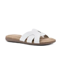 Cliffs by White Mountain Women's Fortunate Slide Sandal