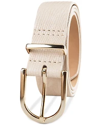 Calvin Klein Women's Rounded Buckle Trouser Pant Dress Belt