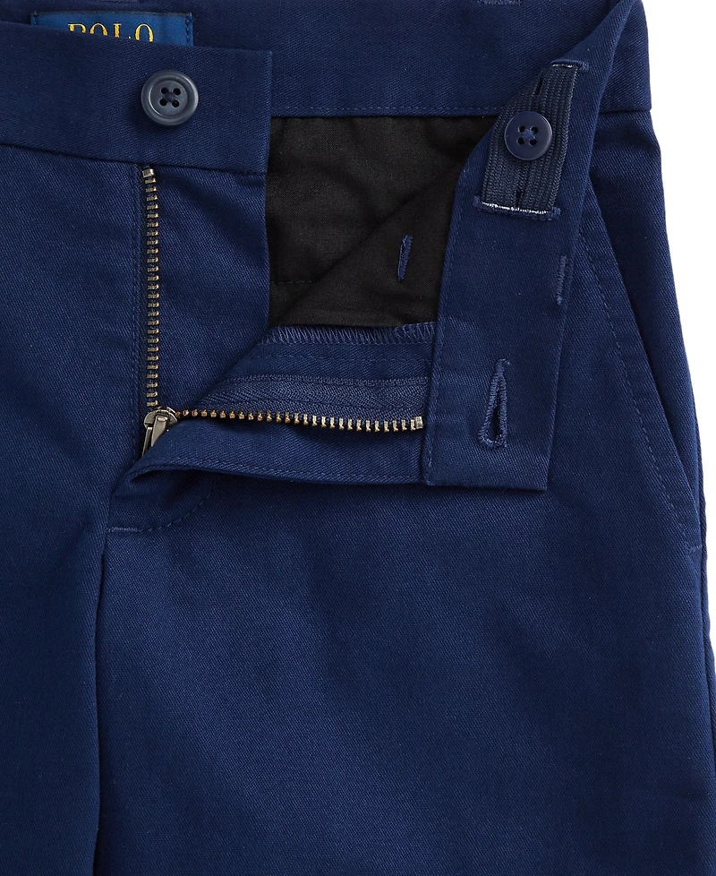 Polo Ralph Lauren Toddler and Little Boys Straight Fit Stretch Twill Short