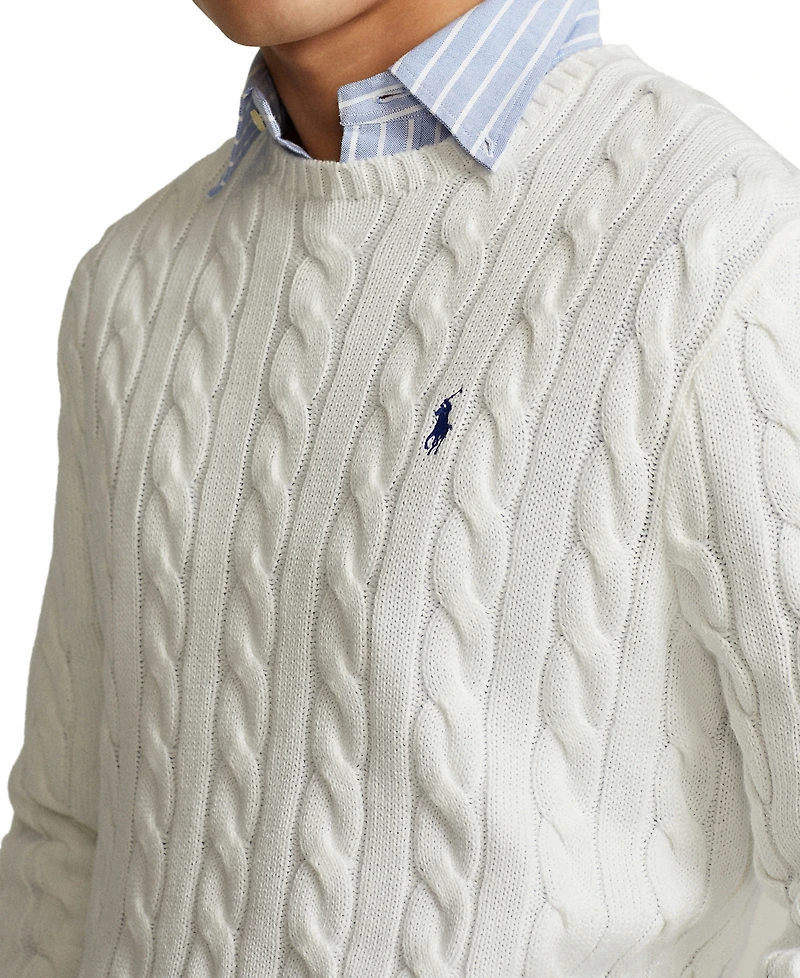 Polo Ralph Lauren Men's Cable-Knit Cotton Sweater