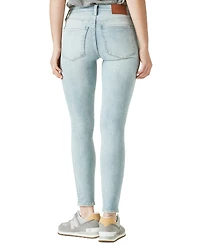 Lucky Brand Women's Ava Mid-Rise Ripped Skinny Jeans