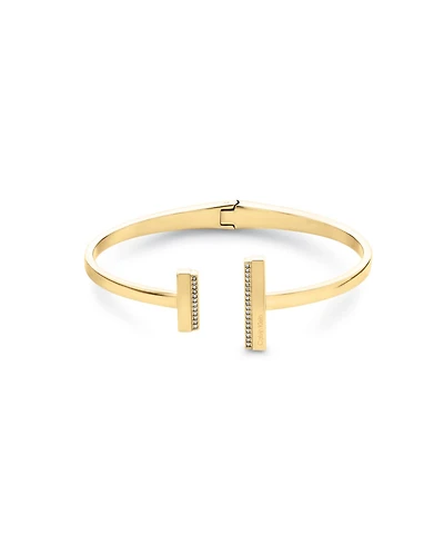 Calvin Klein Women's Carnation Gold-Tone Bangle Bracelet