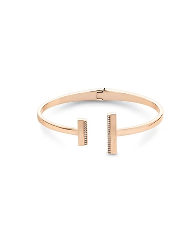 Calvin Klein Women's Carnation Gold-Tone Bangle Bracelet