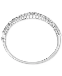 Effy Diamond Multirow Bangle Bracelet (1 ct. t.w.) 14K White Gold (Also available Two Tone Gold)