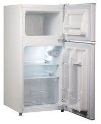 3.1 cu.ft.. 2 Door Ref/Freezer - White