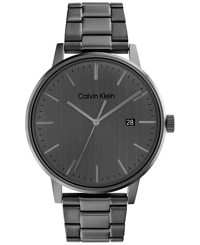 Calvin Klein Gray Stainless Steel Bracelet Watch 43mm