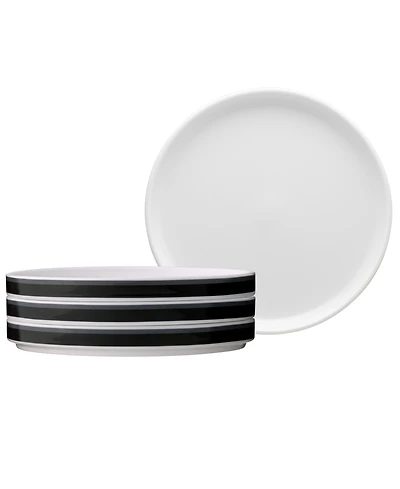 Noritake ColorStax Stripe Salad Plates, Set of 4