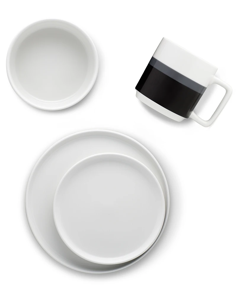 Noritake ColorStax Stripe Place Setting, 4 Piece