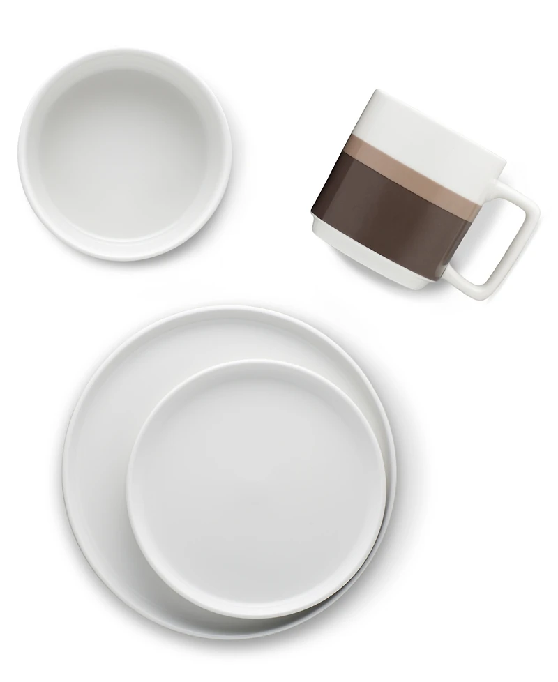Noritake ColorStax Stripe Place Setting, 4 Piece