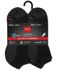 Hanes Men's 6-Pk. Ultimate Xtemp Ultra Cushion Low Cut Socks