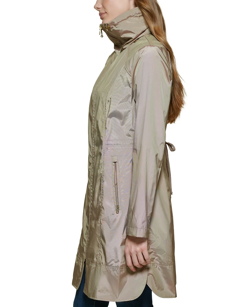 Cole Haan Signature Women's 36” Travel Packable Rain Jacket