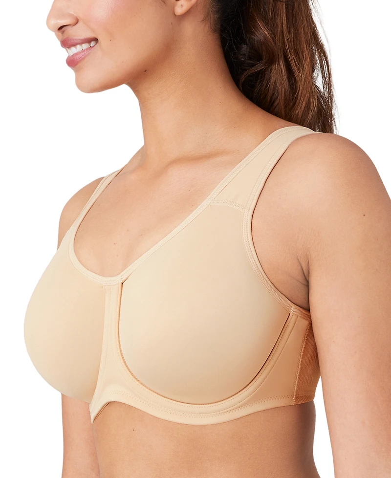 Wacoal Women's Simone Sport Hight Impact Underwire Bra 855170, Up to I Cup