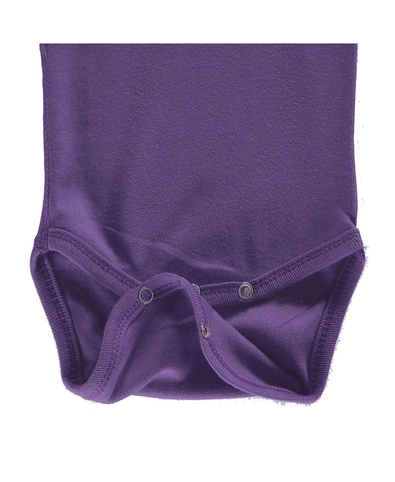 Infant Boys and Girls Purple Lsu Tigers Big Logo Bodysuit