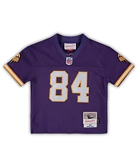 Toddler Boys and Girls Mitchell & Ness Randy Moss Purple Minnesota Vikings 1998 Retired Legacy Jersey
