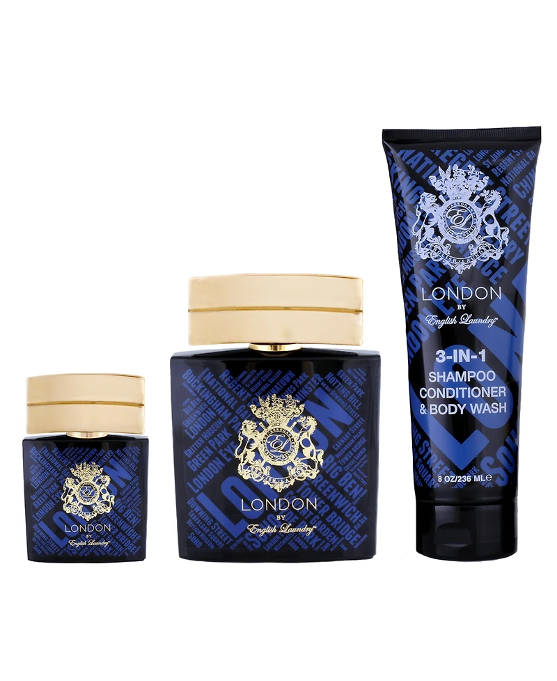 Men's 3-Pc. London Gift Set