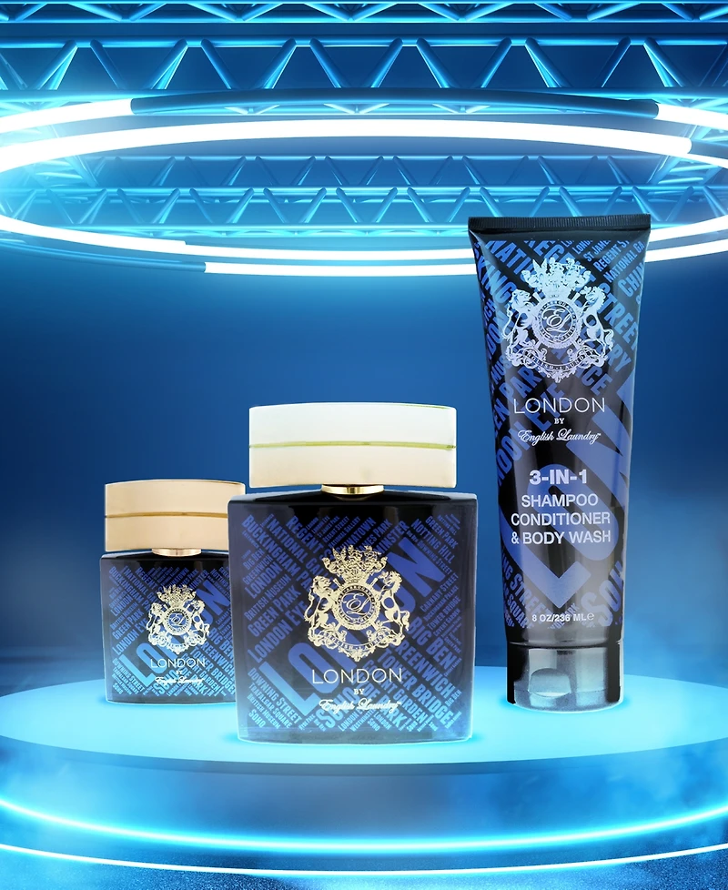 Men's 3-Pc. London Gift Set