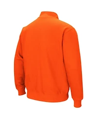 Men's Colosseum Miami Hurricanes Tortugas Logo Quarter-Zip Jacket