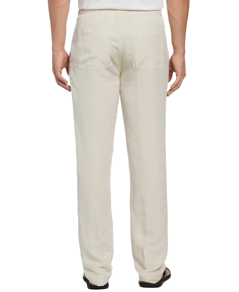 Cubavera Men's Linen Blend Drawstring Pant