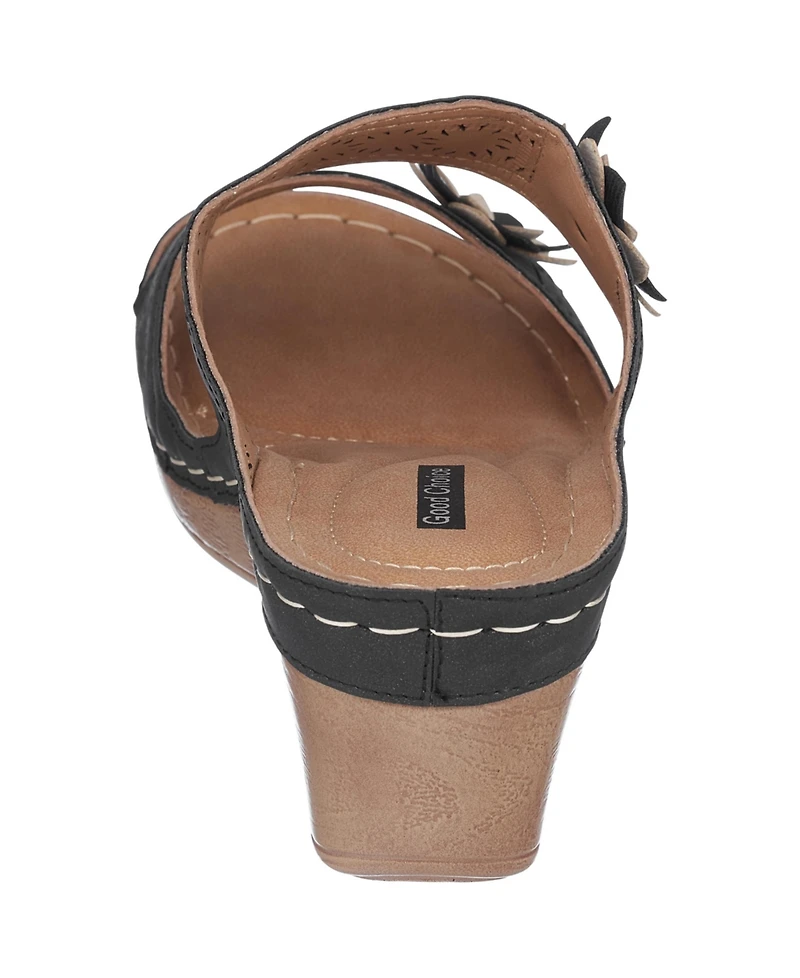 Gc Shoes Women's Cie Wedge Slide Sandals