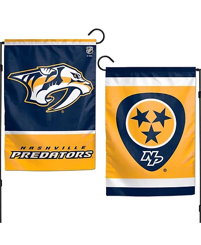 Wincraft Nashville Predators 12" x 18" Double-Sided Garden Flag