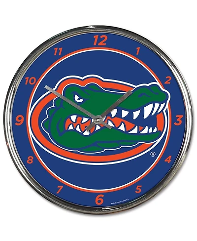 WinCraft Florida Gators Chrome Wall Clock