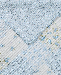 Laura Ashley Kenna Cotton Reversible -Pc. Quilt Set