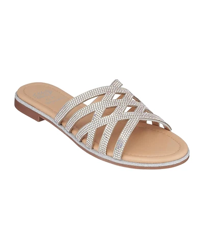 Gc Shoes Women's Sage Flat Slide Sandals