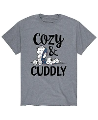 Men's Peanuts Cozy Cuddly T-Shirt