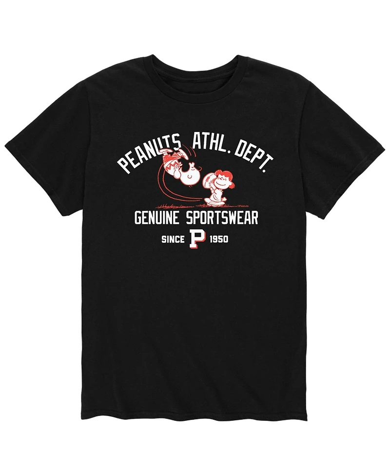 Men's Peanuts Athletic Department T-Shirt