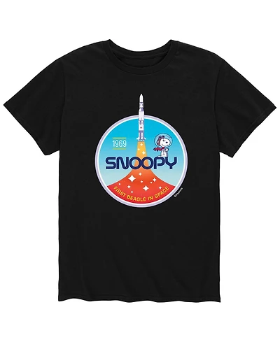 Men's Peanuts Snoppy Rocket T-Shirt