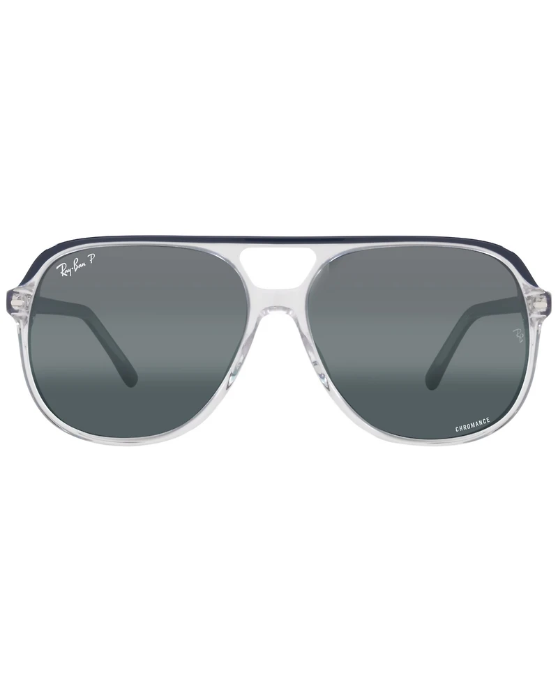 Ray-Ban Unisex Polarized Sunglasses, RB2198 Bill Chromance