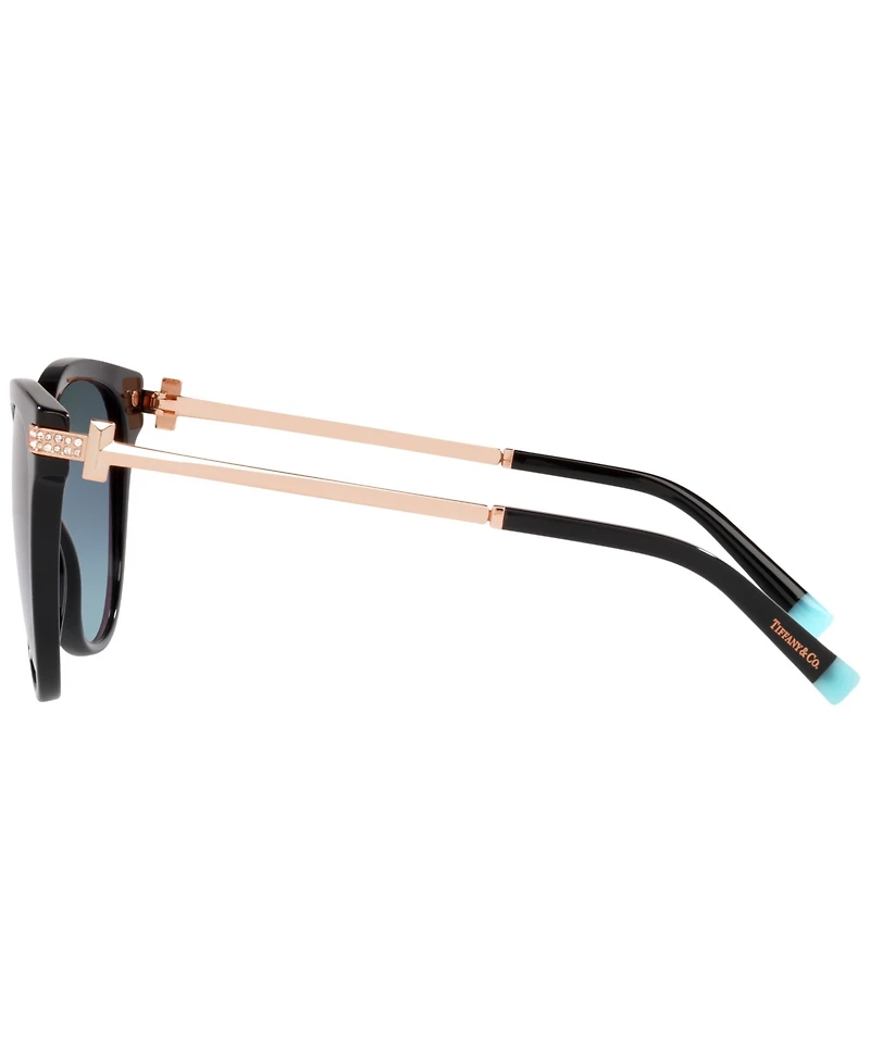 Tiffany & Co. Women's Low Bridge Fit Sunglasses
