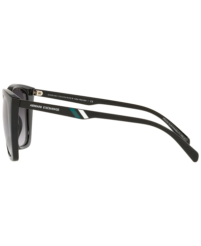 A|X Armani Exchange Women's Sunglasses, AX4116SU 53