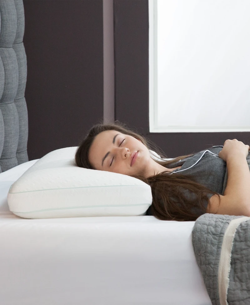 IntelliSLEEP Natural Comfort Traditional Memory Foam Pillow, King, Exclusively at Macy's