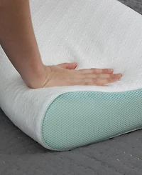 IntelliSLEEP Natural Comfort Contour Memory Foam Pillow, King, Exclusively at Macy's