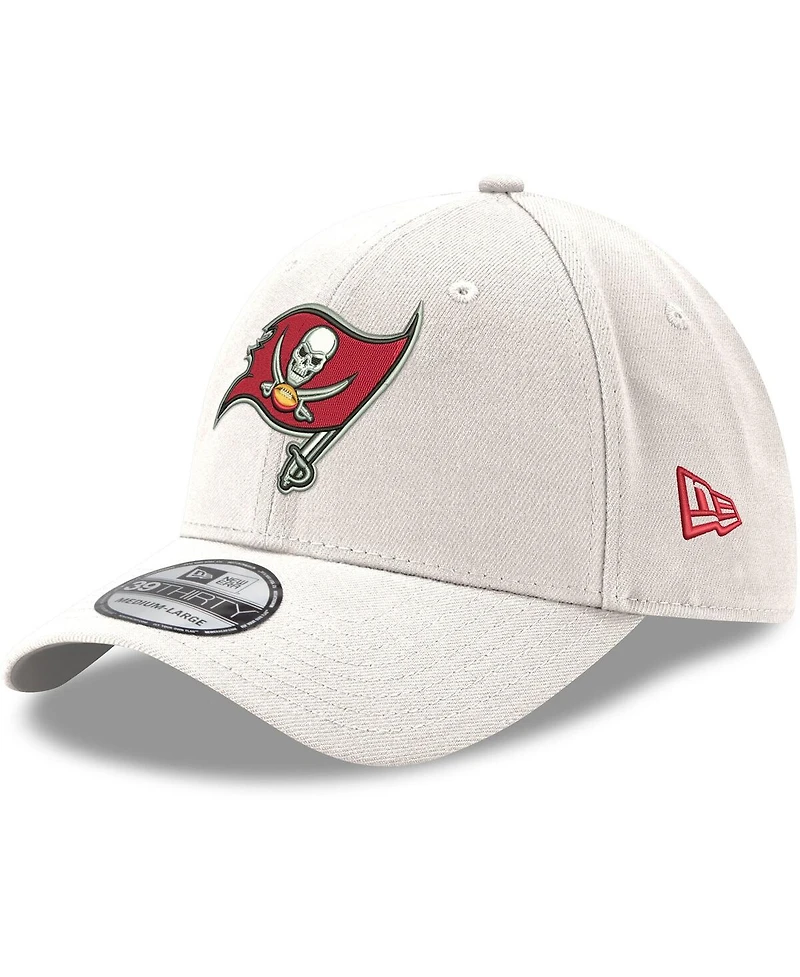 Men's White Tampa Bay Buccaneers Iced Ii 39THIRTY Flex Hat