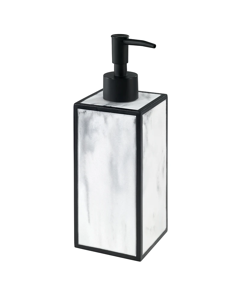Avanti Jasper Framed Marble-look Resin Soap/Lotion Dispenser