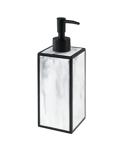 Avanti Jasper Framed Marble-look Resin Soap/Lotion Dispenser