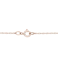 Wrapped Diamond Accent Butterfly 17" Pendant Necklace 14k Yellow, White or Rose Gold, Created for Macy's