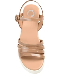 Journee Collection Women's Miragge Platform Sandal