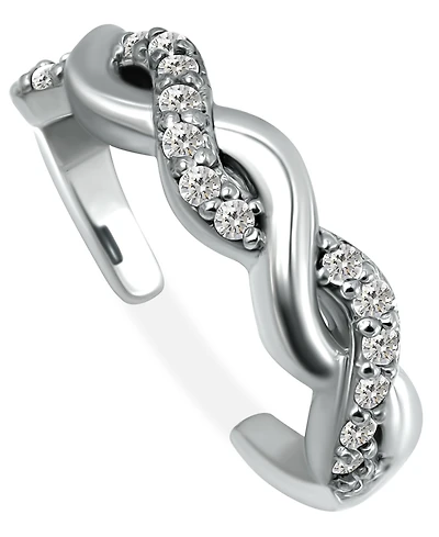 Giani Bernini Cubic Zirconia Infinity Toe Ring, Created for Macy's