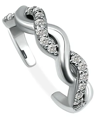 Giani Bernini Cubic Zirconia Infinity Toe Ring, Created for Macy's
