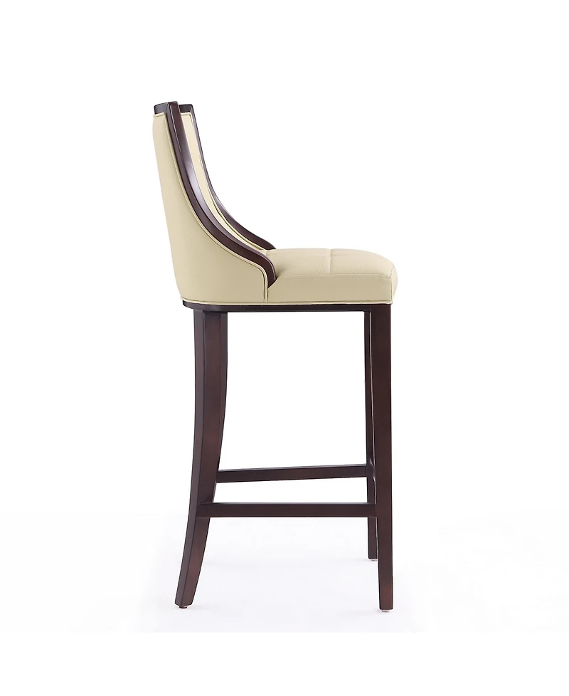 Manhattan Comfort Fifth Avenue Leatherette Upholstered Barstool