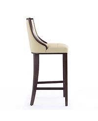 Manhattan Comfort Fifth Avenue Leatherette Upholstered Barstool