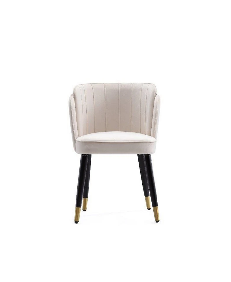 Manhattan Comfort Zephyr Velvet Upholstered Dining Chair