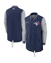 Men's Nike Navy Toronto Blue Jays Dugout Performance Full-Zip Jacket